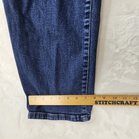 LRL Lauren Jeans Co Ralph Lauren 18W Women’s Plus denim straight leg jeans dark - Picture 5 of 10